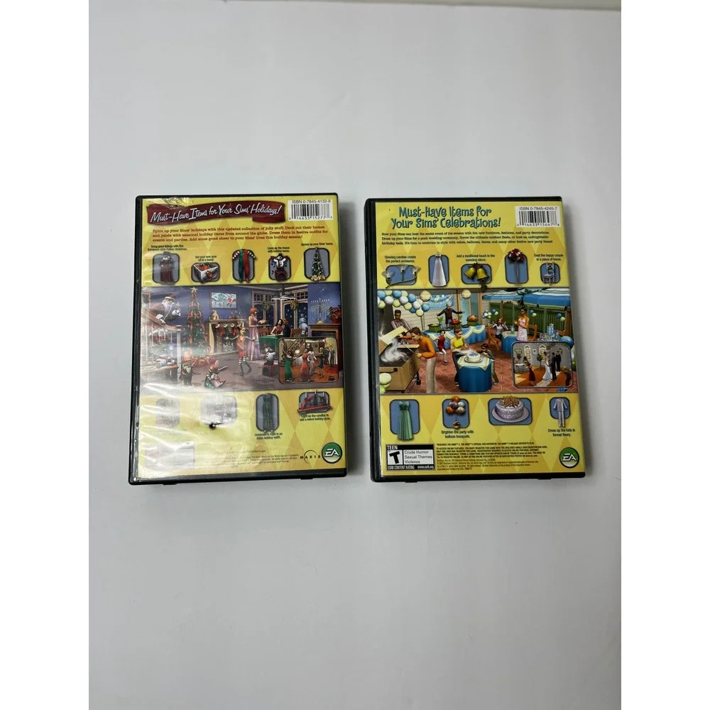 The Sims 2 Happy Holiday Stuff and Celebration Stuff PC CD-ROM Expansion Lot
